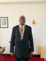 President of the Rotary Club of Westminster West - H.E. Amb Julius Peter Moto